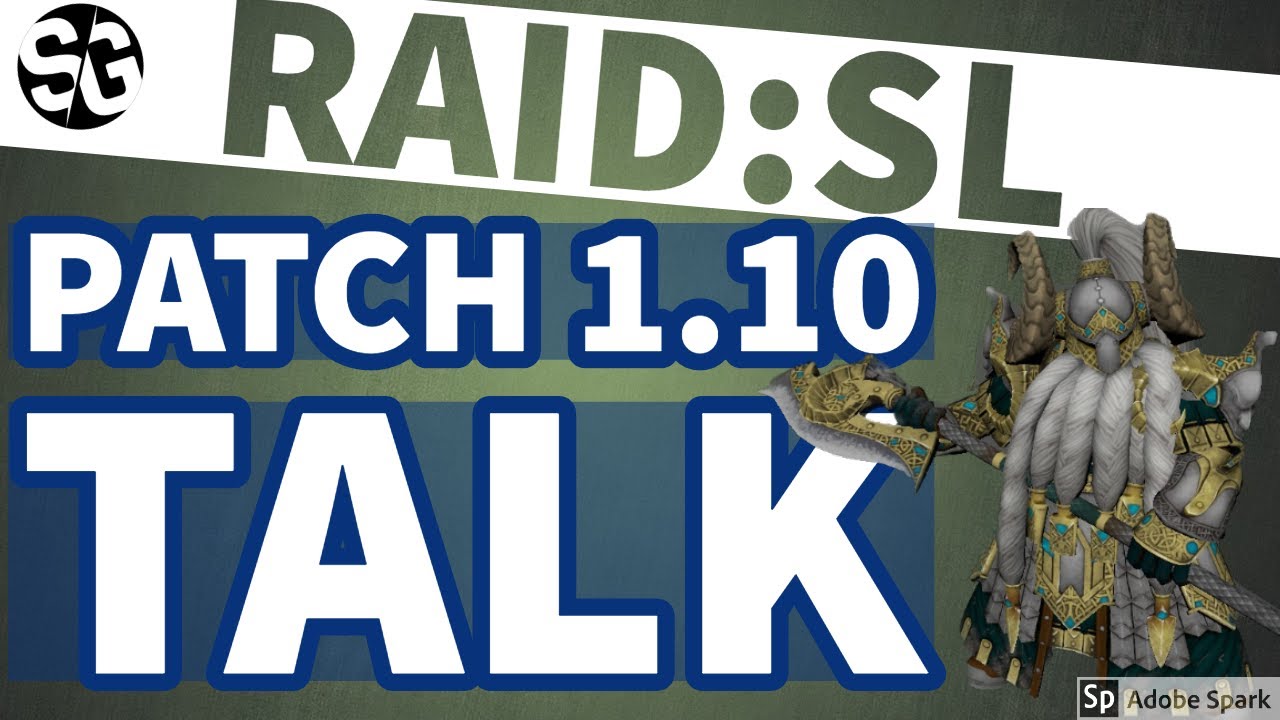 [RAID SHADOW LEGENDS] PATCH NOTES. LETS TALK. - YouTube