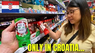 Full Supermarket Tour in Croatia (expensive?) 🇭🇷
