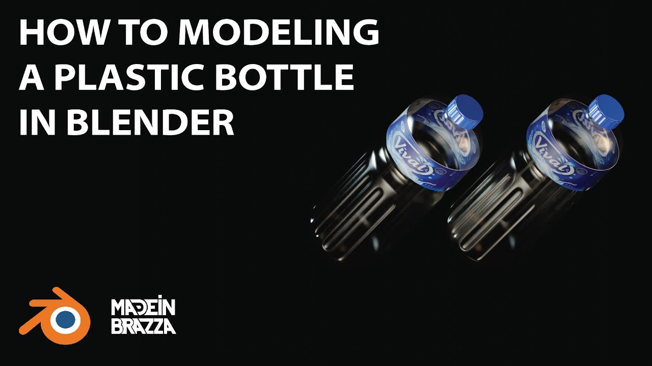 How to modeling a plastic bottle in blender : tutorial - YouTube