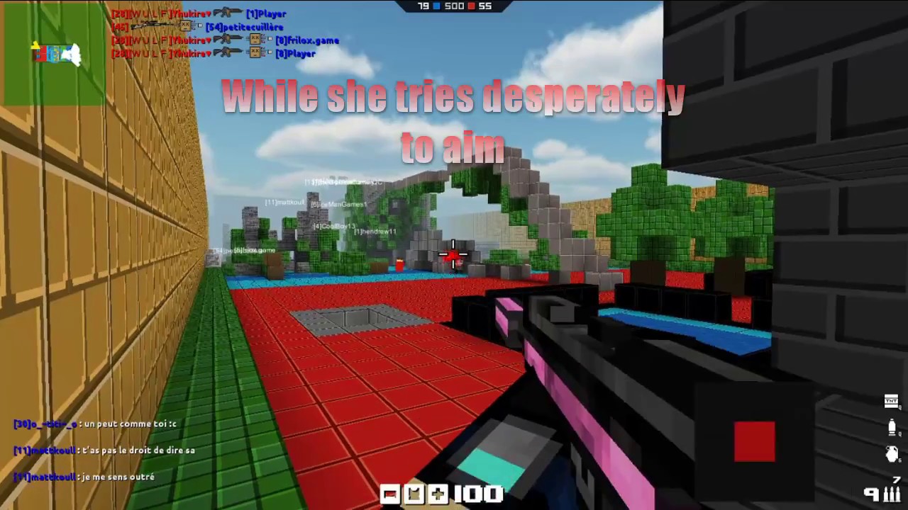 Blockade 3D - Guess who ;D - m700 lady/mg42 lady/vss de