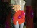 Crochet this cute and fun skirt with flowers. Easy to follow crochet tutorial 🌸