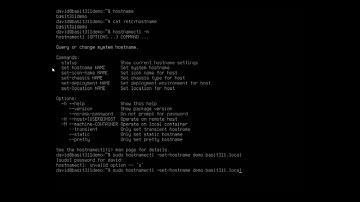Changing the hostname in Ubuntu Server
