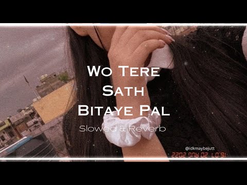 Wo Tere Sath Bitaye Pal Slowed Reverb