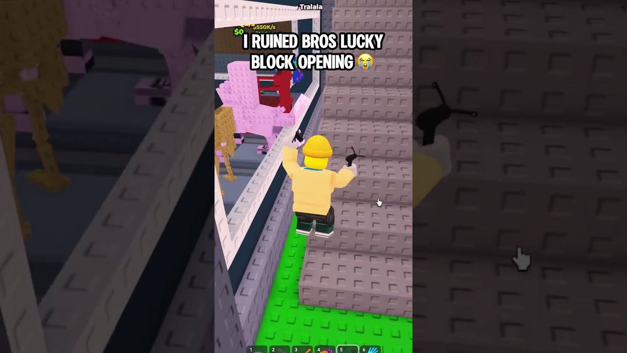 Bro Has The BEST Luck Roblox Robloxshorts