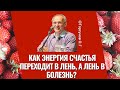 Как энергия счастья переходит в лень, а лень в болезнь? Торсунов лекции