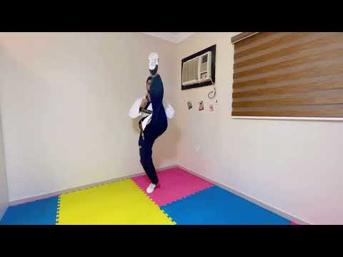 تعلم اساسيات التايكوندو اختبار الحزام الاصفر مع كابتن انس اوزون Taekwondo تمرين ياكبير Yearofyou