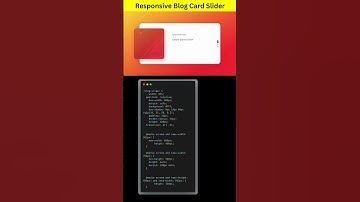 Responsive Blog Card Slider | HTML, CSS & JavaScript Carousel UI #coding #htmlcssjs #webdesign