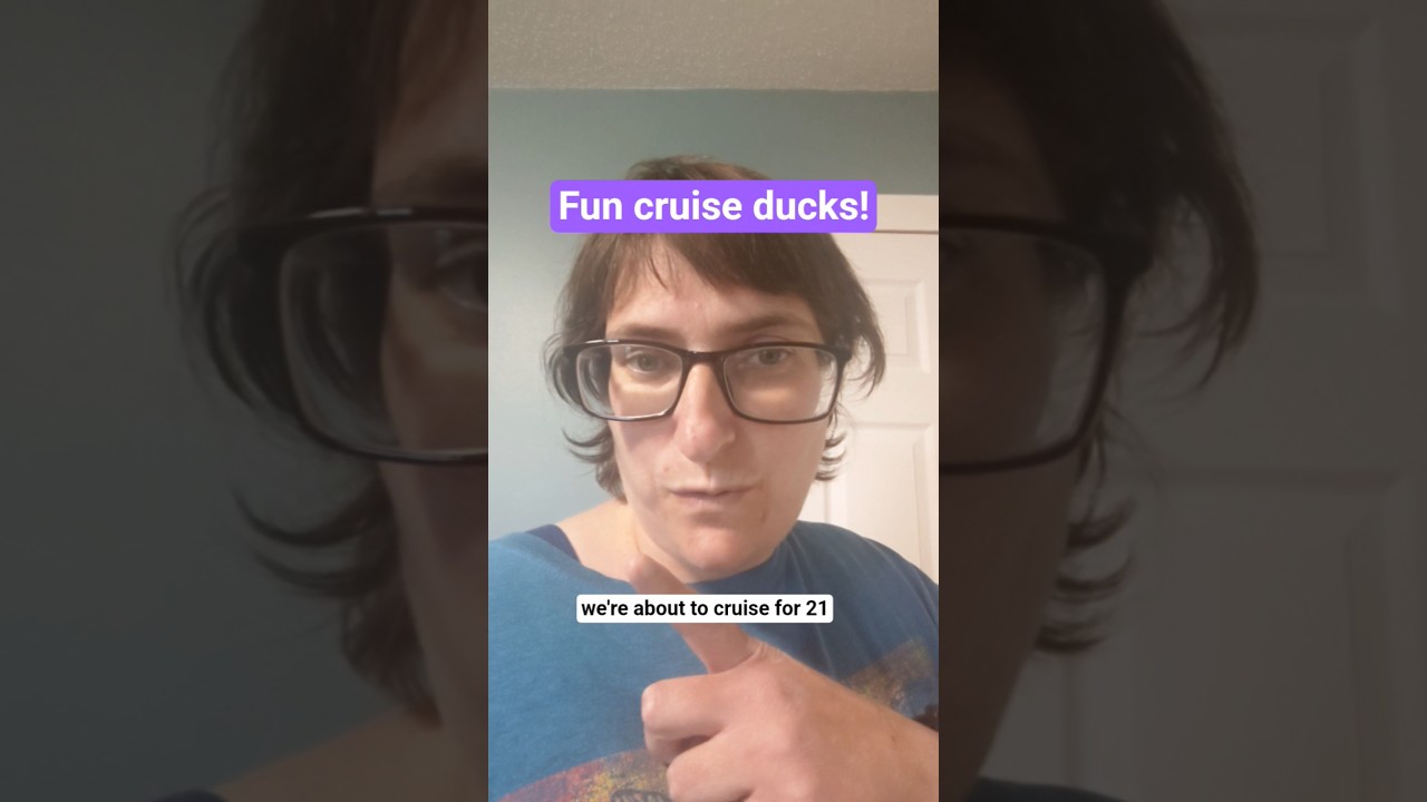 Cruising 21 to Alaska and we love hiding ducks! #cruiseducks #princesscruisetips #princesscruises