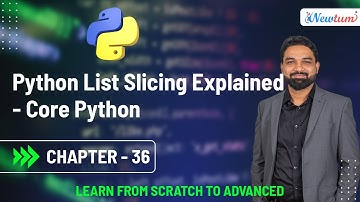 Python List Slicing Explained | Core Python Ep. 36