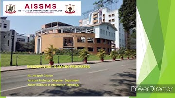 Introduction to Macro Processor