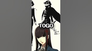 Early PERSONA 5 Character Concept Art!