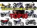 【盗まれやすいバイク勝手にランキングTOP10】High theft motorcycle/被盗自行车方便