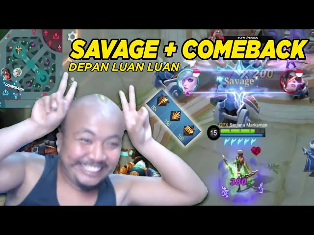 TOP GLOBAL MIYA COMEBACK !! LANGSUNG SAVAGE + MVP DI DEPAN LUAN !!! class=