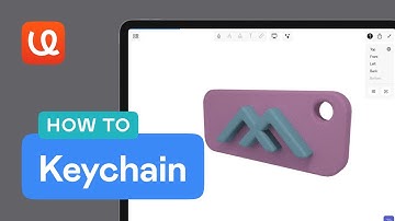 uMake Help - How To - Create a Keychain for 3D Printing