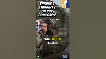 SHROUDS THOUGHTS ON CS2 COMEBACK #cs2bestmoments #cs2 #csgo2 #csgo #cs2gameplay #shroud