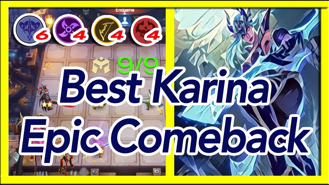 Magic Chess Astro Power 6 Assassin 4 Abyss 4 MM3 WM 3 (Epic Comeback Is Real With My Karina)