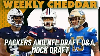 Weekly Cheddar: Green Bay Packers 2024 NFL Mock Draft (Trading UP) + Packers/Draft Q&A