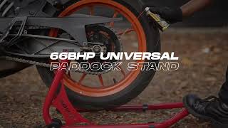 66BHP Universal Motorcycle Paddock Stand