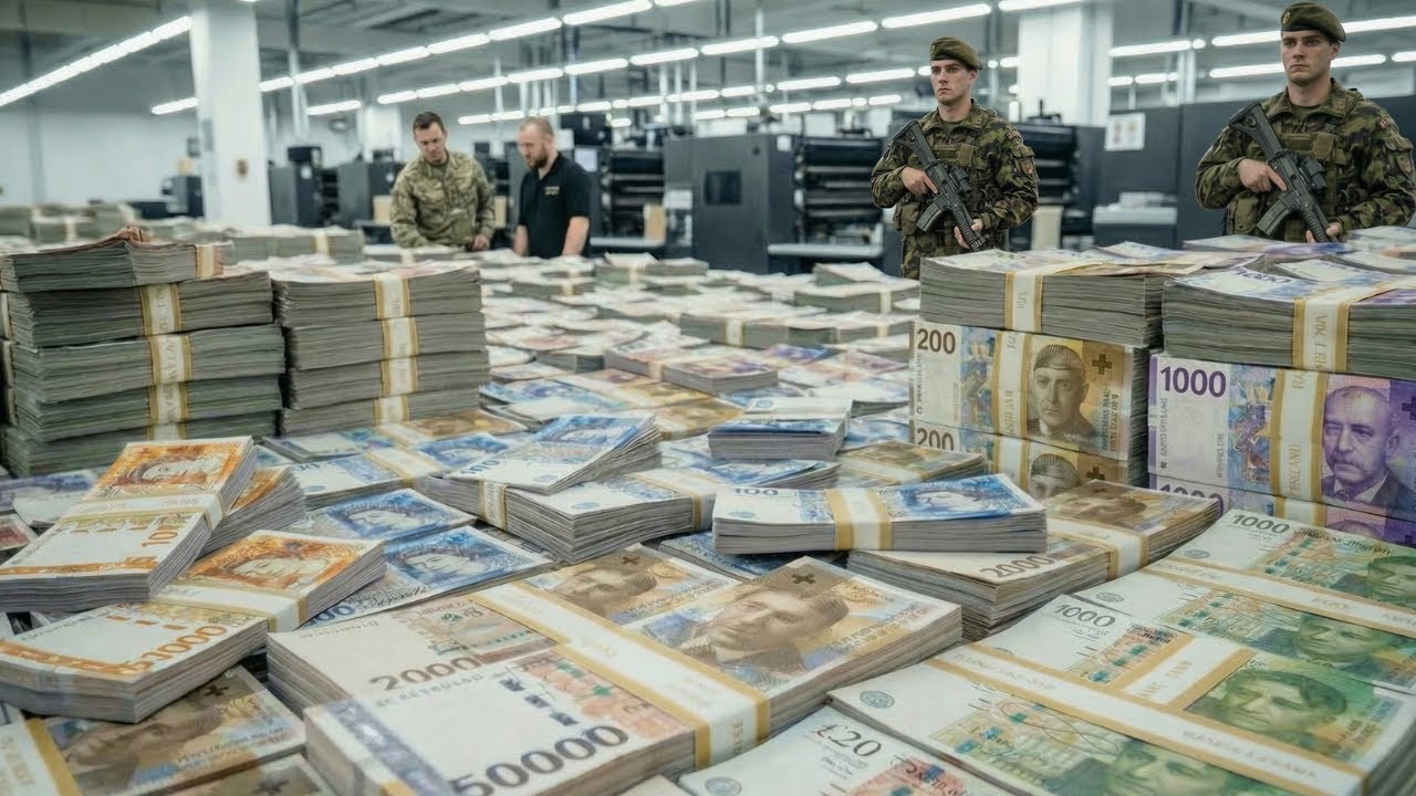 Inside the Swiss Franc Factory: How the CHF Is Precisely Manufactured (Full Process)