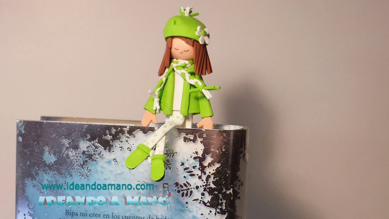 Separador de libros de muñecas