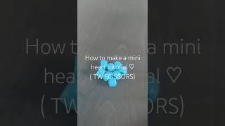 ♡ MINI HEART TUTORIAL ♡ #kandi #heart #red #blue #ponybeads #beads #tutorial #kandikid #kandiheart ♡