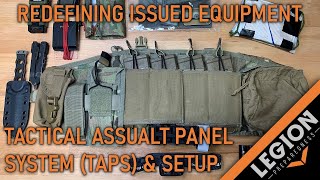 Tactical Assault Panel System TAPS Setup - Redefining Issued Equipment (Episode 4)