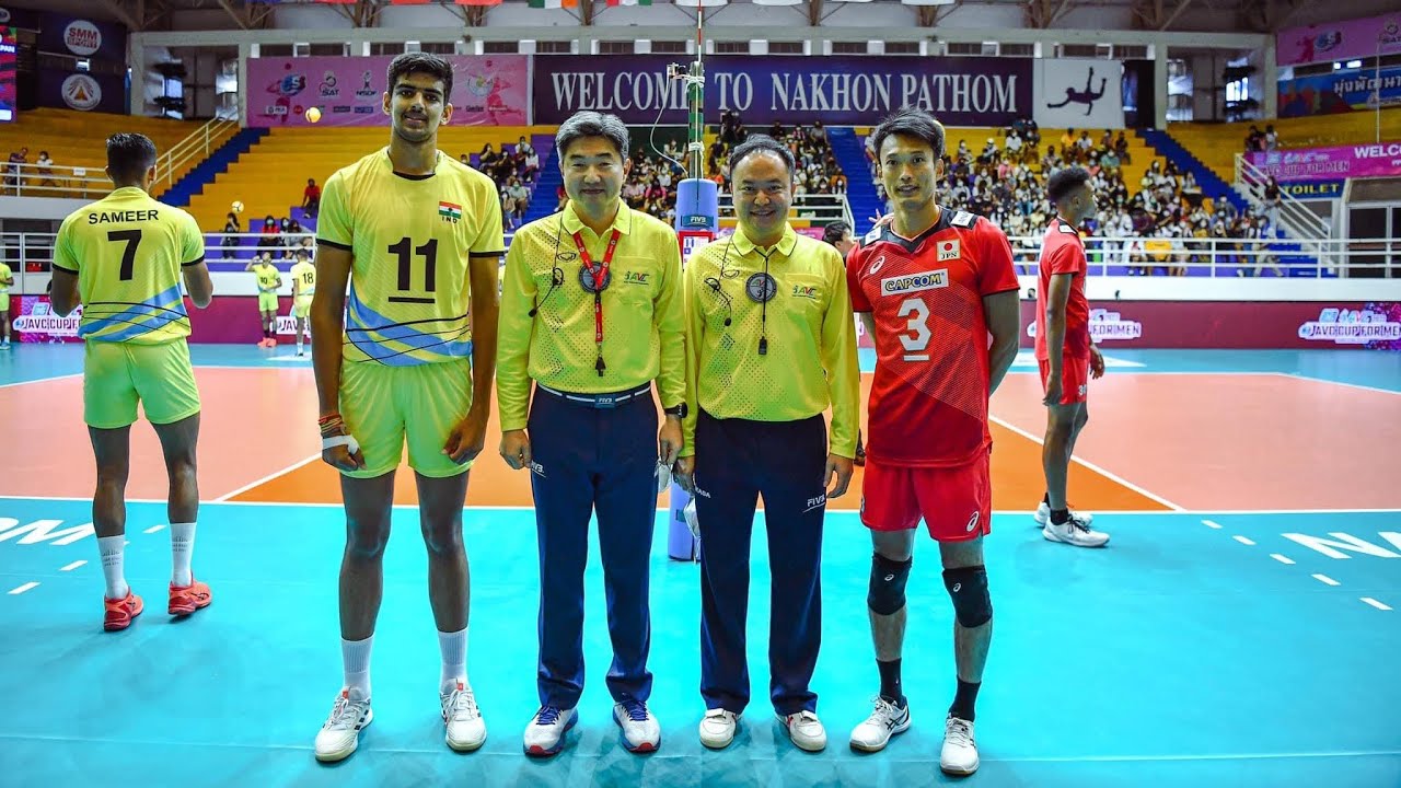 India vs Japan Asian U20 Men’s Volleyball Championship 2022 Set 2