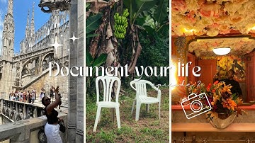 Document your life | create a personal archive
