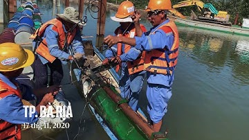 Máy hút bùn nạo vét tại đồng muối tp bà rịa Vũng tàu | hút bùn ao