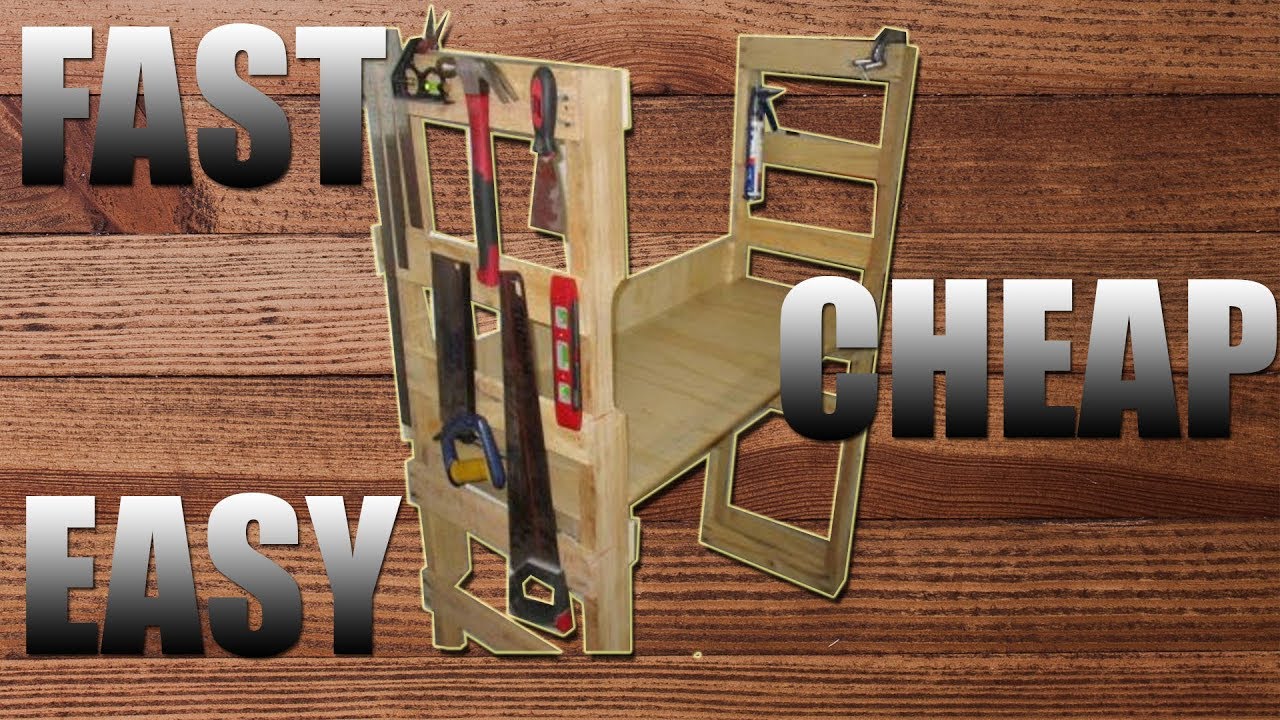 Building a basic workbench with scrap pallets YouTube