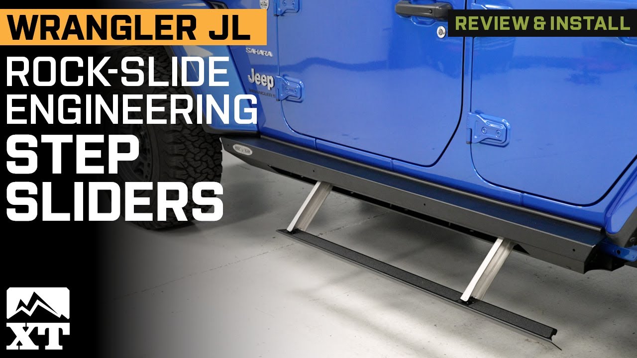 Rock-Slide Engineering Jeep Wrangler 3rd Gen Step Sliders BD-SS