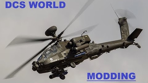 DCS World MODDING | Making the AH-64 Apache | Blender to DCS World