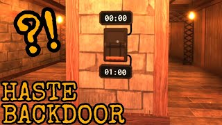 What if you don't pull the lever | Roblox Doors Backdoor