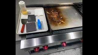Cleaning a Wolf Griddle - how to Profile