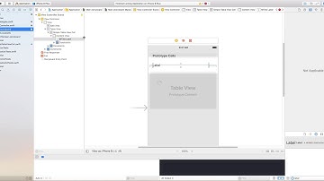 Create UITableView iOS Swift