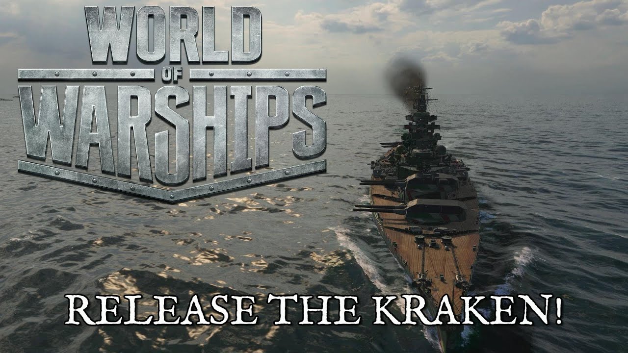 gaming logo World of Warships - Release the Kraken!