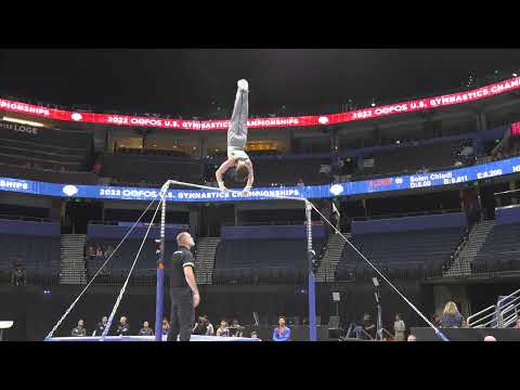 Noah Copeland | High Bar | 2022 OOFOS U.S. Gymnastics Championships | Junior Men Day 1