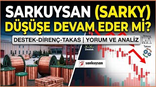 Sarkuysan Sarky Düşüşüne Devam Eder Mi? Destek-Direnç-Takas Yorum Ve Iz