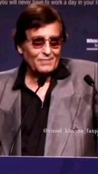 Wise words from Vinod Khanna Saab | Listen it now | #vinodkhanna #bollywood