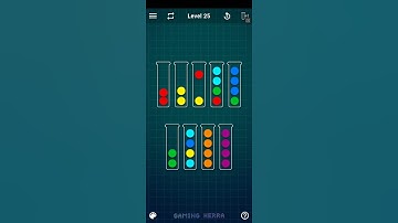 Ball Sort Puzzle Level 25