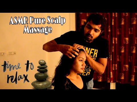 The Soulful & Passionate Scalp Massage - Indian ASMR Head Massage - Sleep Better With Tingles