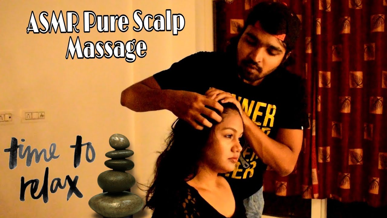 The Soulful & Passionate Scalp Massage Indian ASMR Head Massage