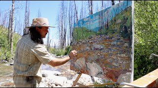 Plein Air Painting: Montana Creek in Summer - Turner Vinson