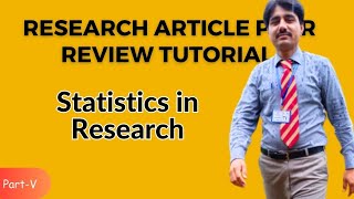 Research Article Peer Review Tutorial || Statistics in Research || Discussion and Conclusion