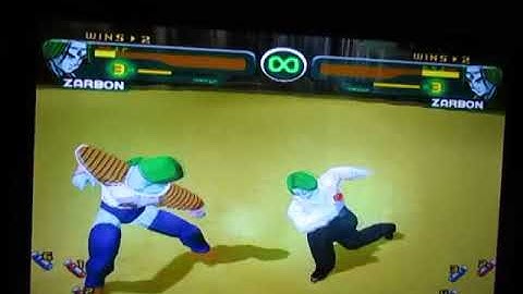 Dragon Ball Z Budokai(Gamecube)-Zarbon Mirror Match