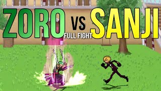 Zoro vs Sanji. Full FIGHT #zoro vs #sanji #onepiece