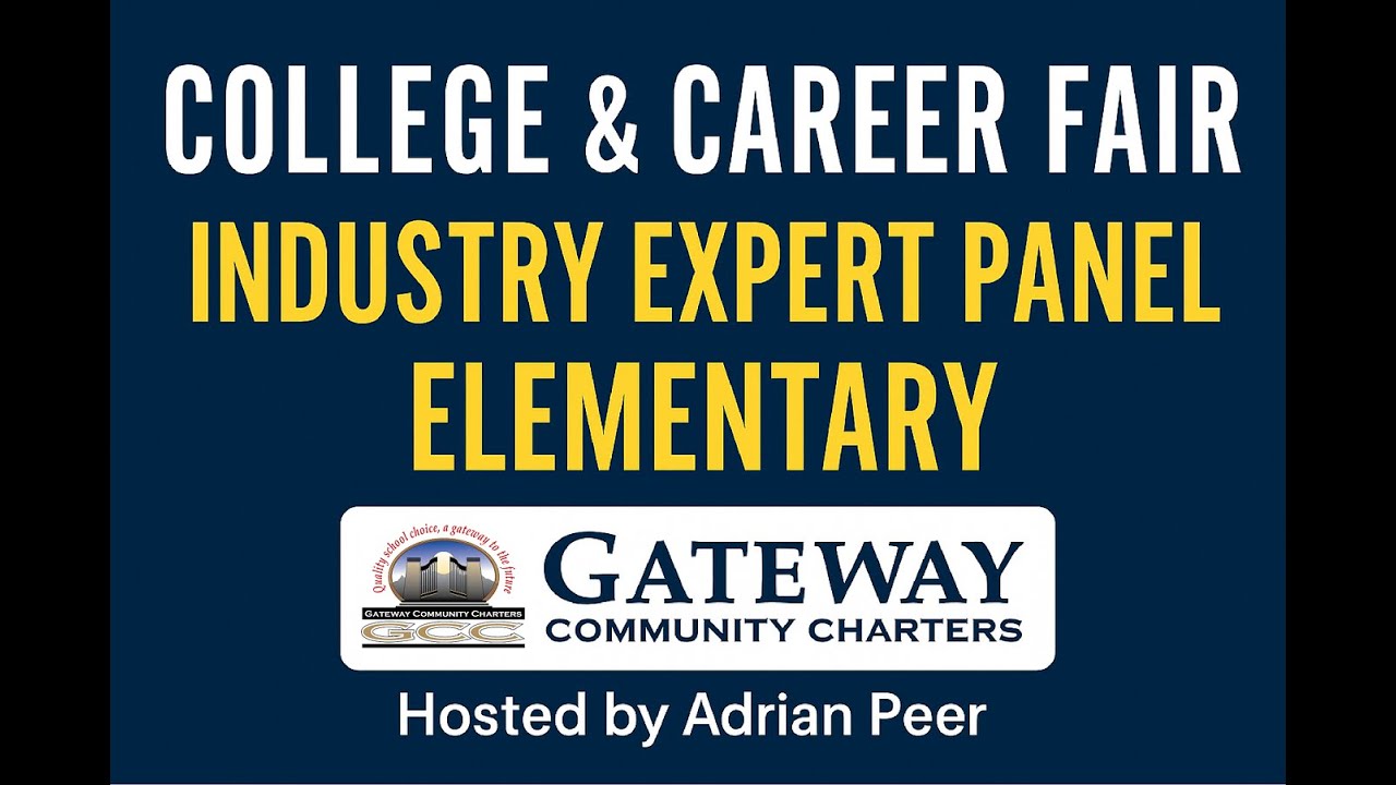 GCC College & Career Fair 2025 – Industry Expert Panel (Elementary)