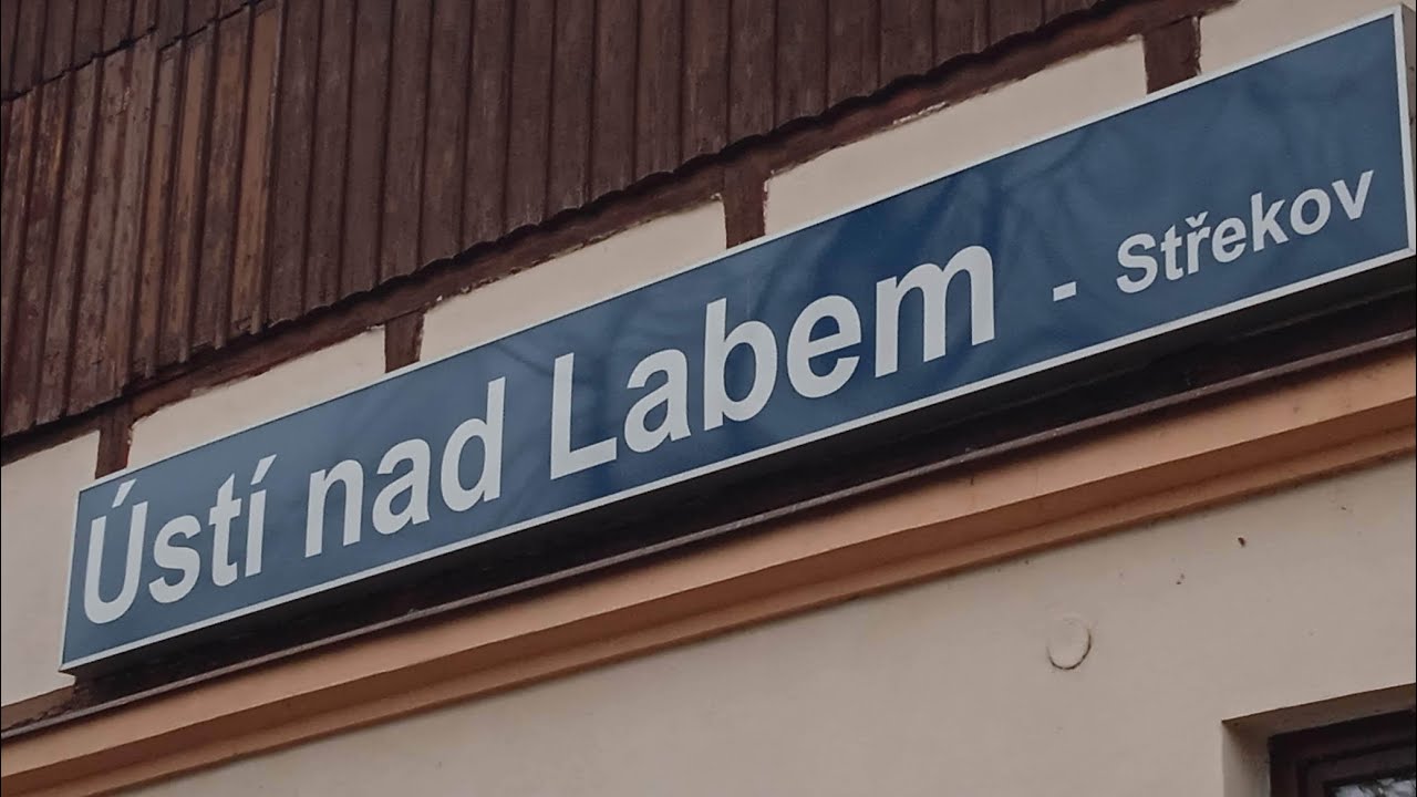 Vlaky Ústí nad Labem - Střekov 18.1.2025