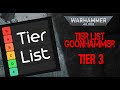 Tier list besoin de up  les factions tier 3