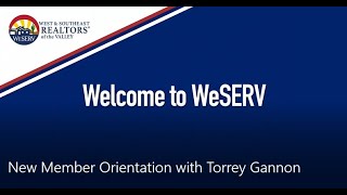 WeSERV New Member Orientation
